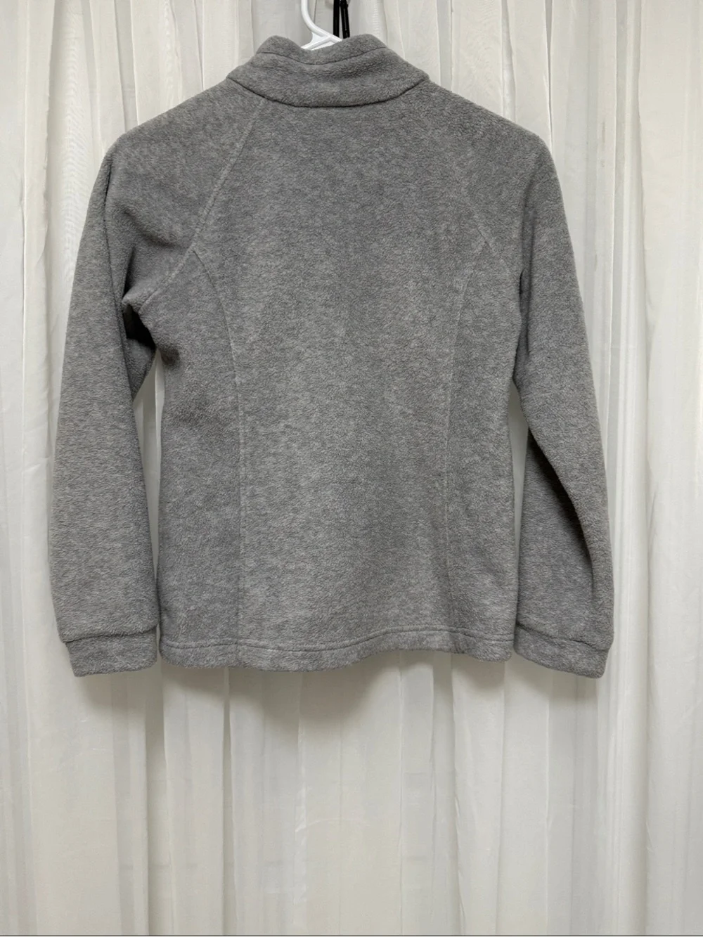 Girls Columbia Gray Full-Zip Fleece Jacket